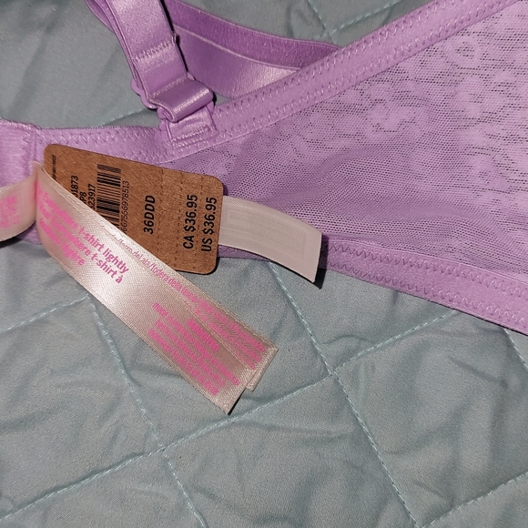 PINK wear everywhere T-shirt bra size 36DDD NWT - Picture 10 of 12